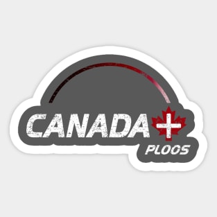 Canada Ploos (Worn) Sticker